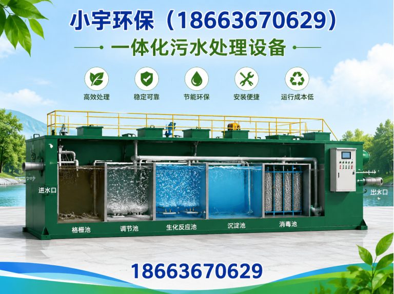潍坊滨海经济技术开发区污水处理设备厂家展示图