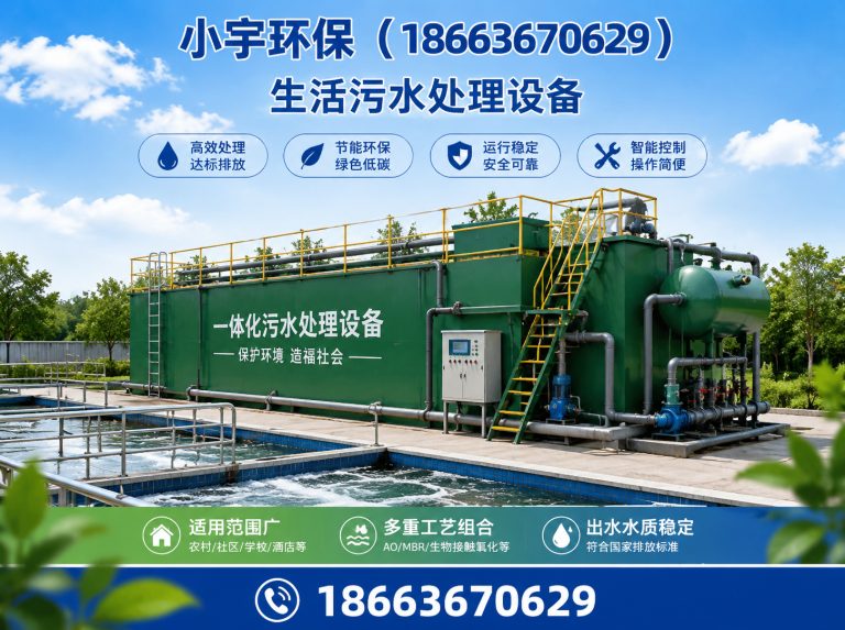 潍坊滨海经济技术开发区地埋式污水处理展示图