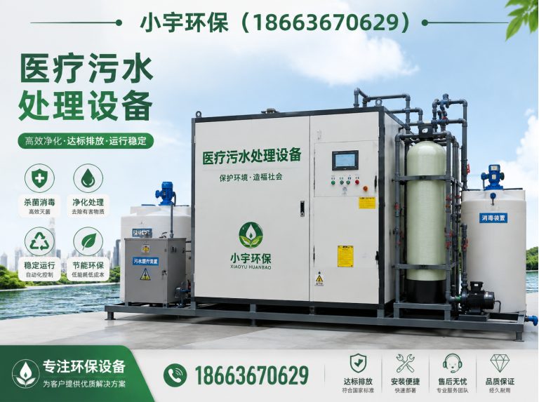 潍坊滨海经济技术开发区医疗污水处理设备展示图
